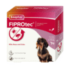 Beaphar FIPROtec® Spot-On for Small Dogs – Flea & Tick Treatment – 4 Pipettes