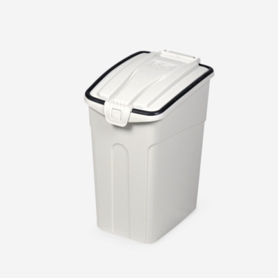 Oto Pet Food Storage Container – Light Grey, Small, 14 L