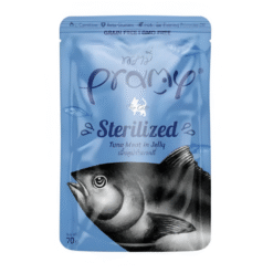 Pramy Sterilized Adult Tuna in Jelly – Wet Cat Food – 70 g