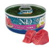 Farmina N&D Natural Tuna – Adult Wet Cat Food – 70 g