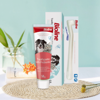 Bioline Probiotic Toothpaste for Dogs & Cats