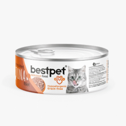 BestPet Shredded Tuna in Broth Wet Cat Food – 70 g