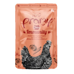 Pramy Immunity Chicken Topping with Pumpkin & Carrot Recipe – Wet Cat Food – 70 g