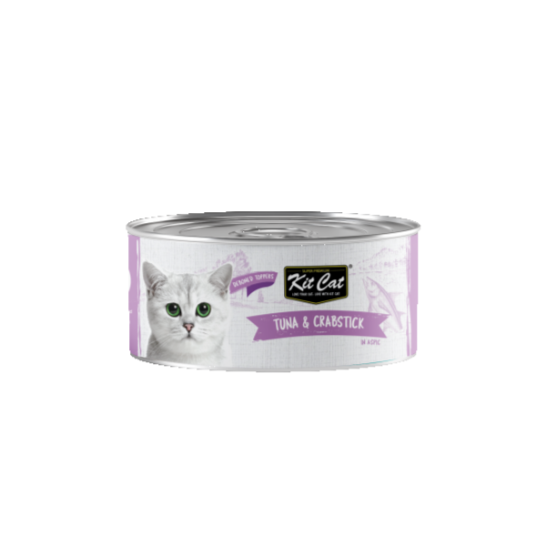 Kit Cat Deboned Tuna & Chicken Toppers Wet Cat Food – 80g