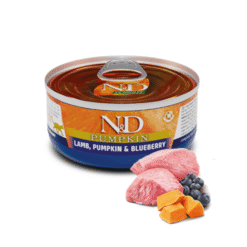 Farmina N&D Lamb, Pumpkin & Blueberry – Adult Wet Cat Food – 70 g