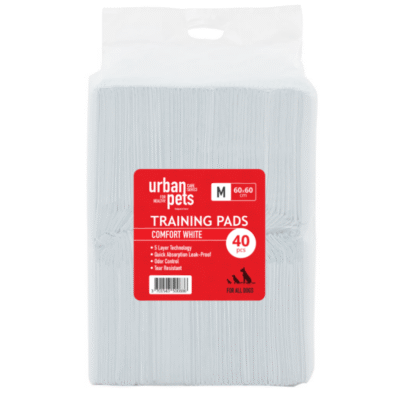Value Puppy Pads White – Puppy Training Pads – 40 pcs (60 × 60 cm)