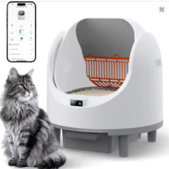 Automatic Self Cleaning Open Top Cat Litter Box With App Control