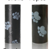 PETSIN Leak-Proof Pet Waste Bags Black Thickened 75 Bags 5 Rolls