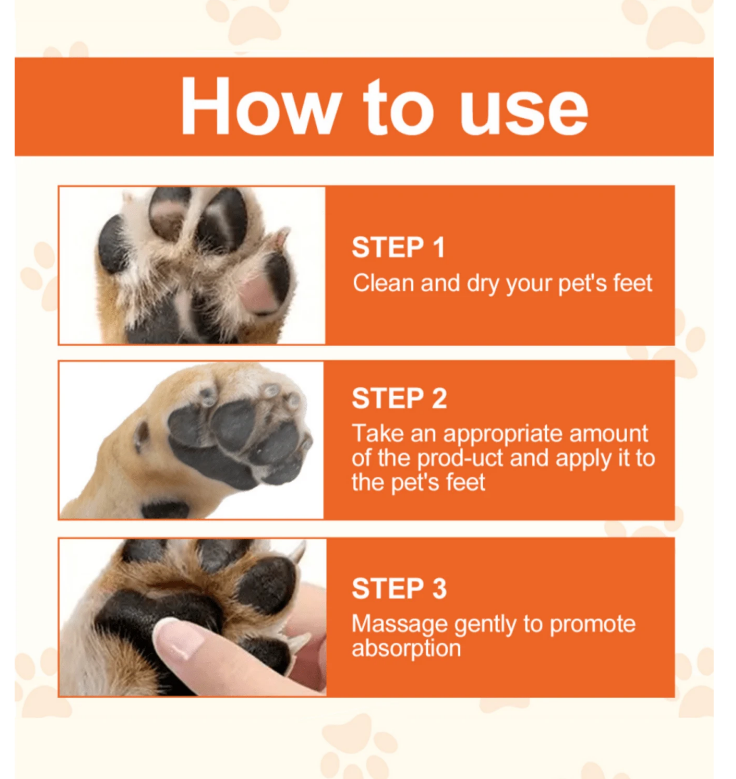 Pet Paw Cream with Avocado Oil & Beeswax for Dogs & Cats - Image 2