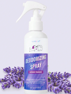 PETSIN Lavender Pet Odor Eliminator Spray for Cats & Dogs 5 fl oz