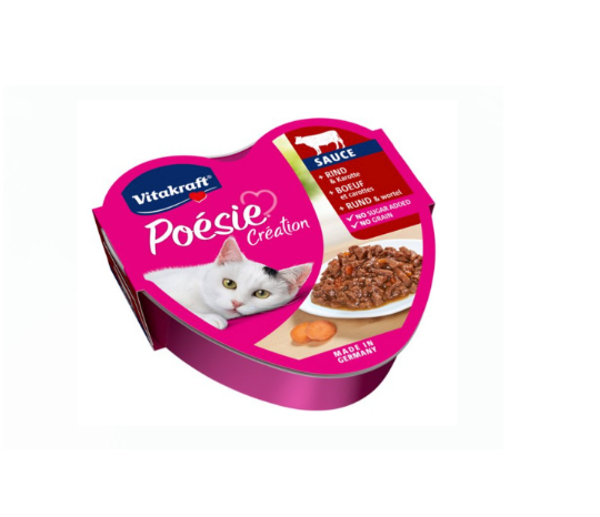 Vitakraft Poesie Creation Beef & Carrot 85g