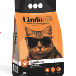 Lindocat White Bentonite Cat Litter with Amber Fragrance 10 L