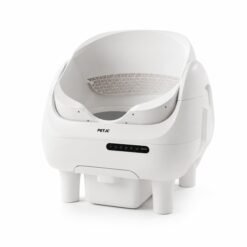 PetJC XXL Self-Cleaning Cat Litter Box with App Control - White