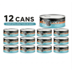 ProChoice Doner Bites Adult Tuna in Gravy Wet Cat Food 12 × 70 g Cans