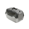 Gulliver Plastic Pet Carrier with Door Dark/Light Grey 48x32x31h