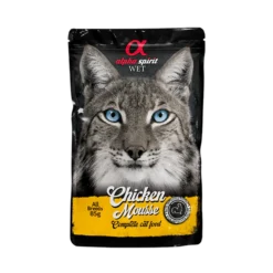 Alpha Spirit Chicken Mousse Wet Cat Food 85g Pouch
