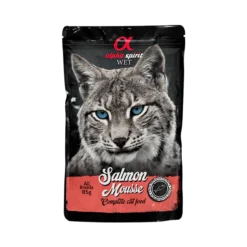 Alpha Spirit Salmon Mousse Wet Cat Food 85 g Pouch