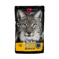 Alpha Spirit Sterilized Cat Chicken Mousse Wet Cat Food 85 g Pouch