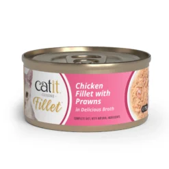 Catit Cuisine Chicken Fillet with Prawns Wet Cat Food 75 g