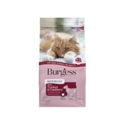 Burgess Supacat Mature Turkey & Cranberry Dry Cat Food 1.4 kg