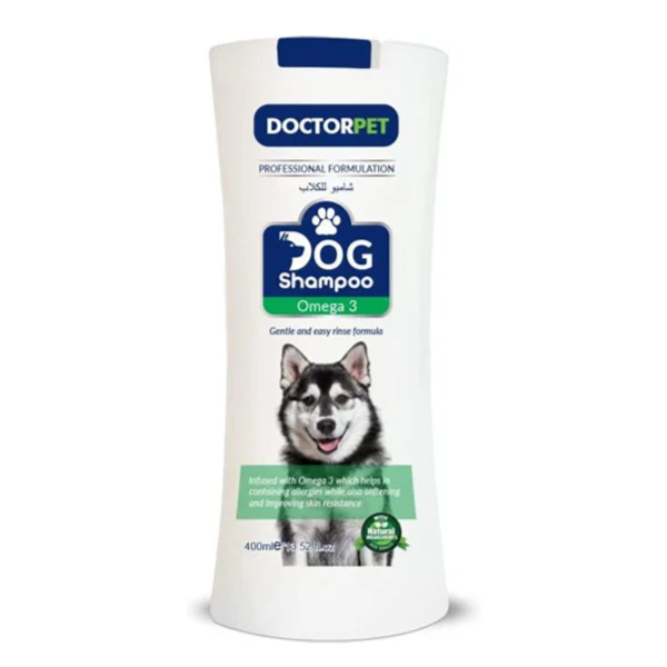 DoctorPet Omega 3 Dog Shampoo 400 ml