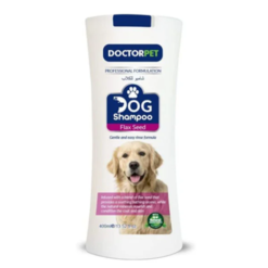 DoctorPet Flax Seed Dog Shampoo 400 ml