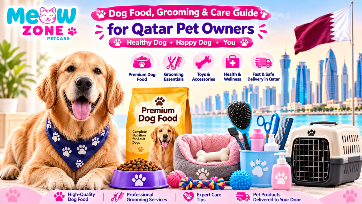 Dog Food, Grooming & Care Guide for Qatar Pet Owners