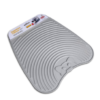 Pet Litter Mat for Cat Toilets – Wave Pattern Gray