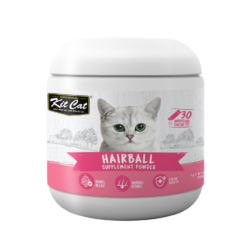 KIT CAT Hairball Supplement Powder for Cats – 150g