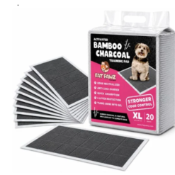 Bamboo Charcoal Pet Pee Pads 60 × 90 cm XL 20 Pack