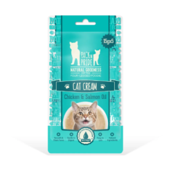PACK’N PRIDE Creamy Cat Lick Sticks Chicken & Salmon Oil – 15g x 5