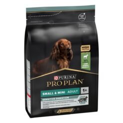PRO PLAN Sensitive Digestion Small & Mini Adult Lamb Dry Dog Food – 3kg
