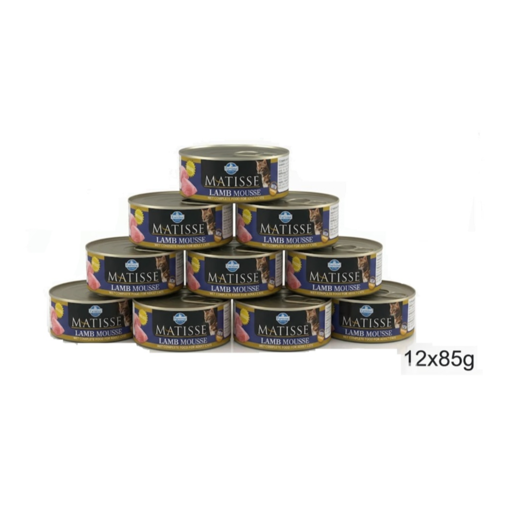 Farmina Matisse Lamb Mousse Adult Wet Cat Food – 85g x 12