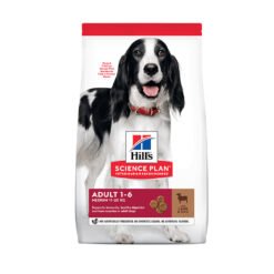 Hill’s Science Plan Medium Adult Lamb & Rice Dry Dog Food – 2.5kg