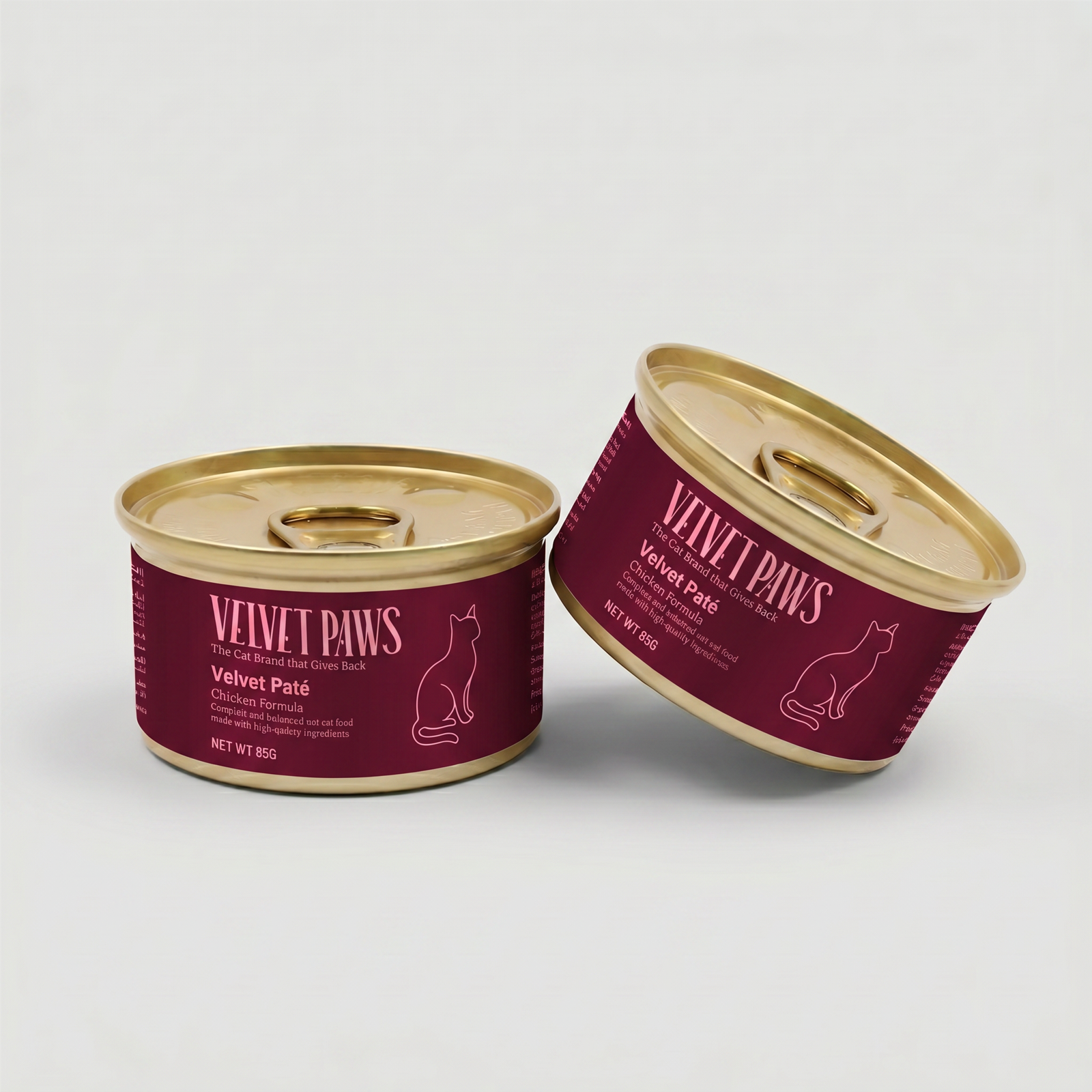 Velvet Pate Chicken Formula Wet Cat Food 85g