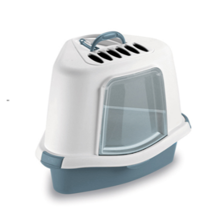 Sprint Corner Plus Grey Cat Litter Box 40x58cm