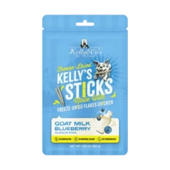 Kelly & Co’s Dog Freeze-Dried Sticks GOAT MILK BLUEBERRY Flavor – 50g