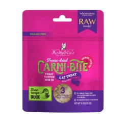 Kelly & CO’s Freeze-Dried Duck Carni Bite Cat Treat Topper – 10g