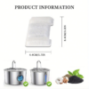 Replacement Filter for Stainless Steel Automatic Pet Water Fountain – 2.2L