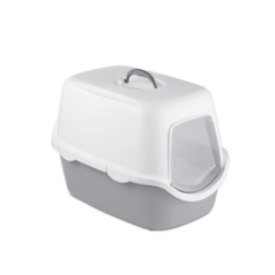 Cathy Closed Cat Litter Box – Blue 40x55cm
