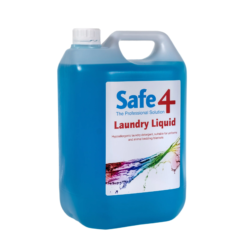 Left 3  Safe4 Hypoallergenic Laundry Liquid – 5L