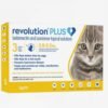 Zoetis Revolution Plus 0.25Ml, 1.3–2.5Kg (3 Tubes) – Flea, Tick, Worm & Mite Protection For Cats