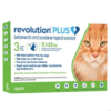 Zoetis Revolution Plus For Cats 1.0Ml, >5–10Kg (3 Tubes) – Flea, Tick, Worm & Mite Protection For Cats