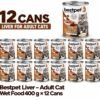 BestPet Cat Chicken Liver in Gravy Wet Cat Food – 400 g x 12 cans